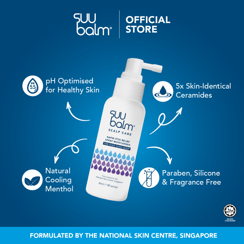 US Packaging | Suu Balm Rapid Itch Relief Spray Moisturiser 100ml