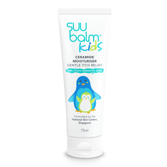 Suu Balm Kids Ceramide Moisturiser Gentle Itch Relief 75ml