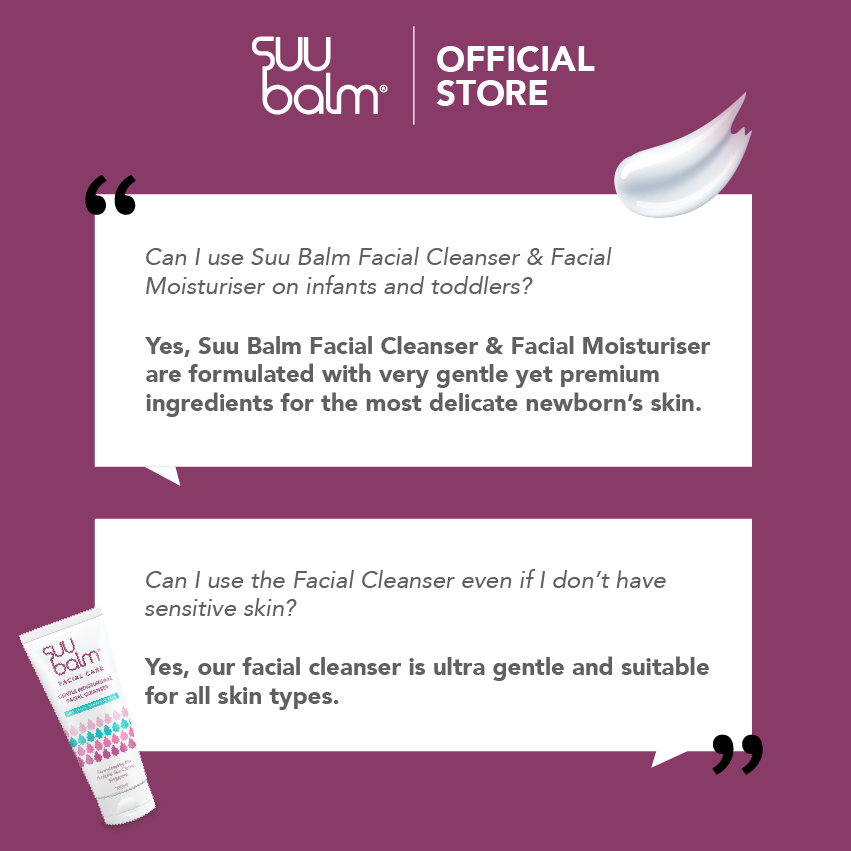 Suu Balm Gentle Moisturising Facial Cleanser