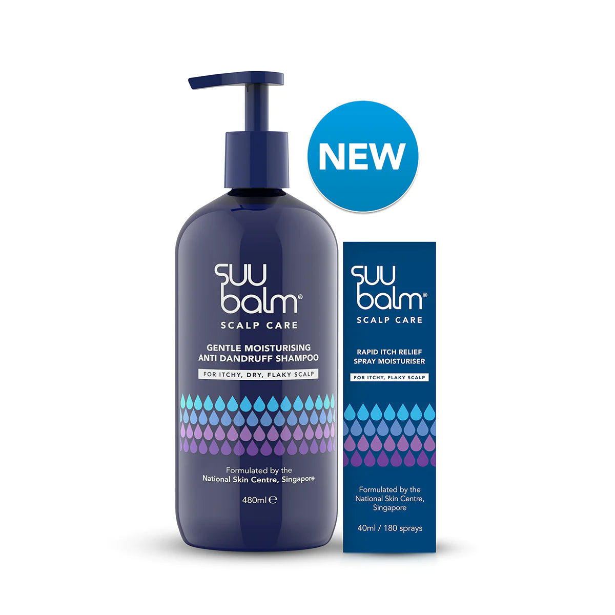 Suu Balm Scalp Care Bundle (480ml + 40ml)