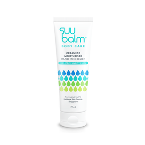 Suu Balm Body Care Ceramide Moisturiser Rapid Itch Relief 75ml
