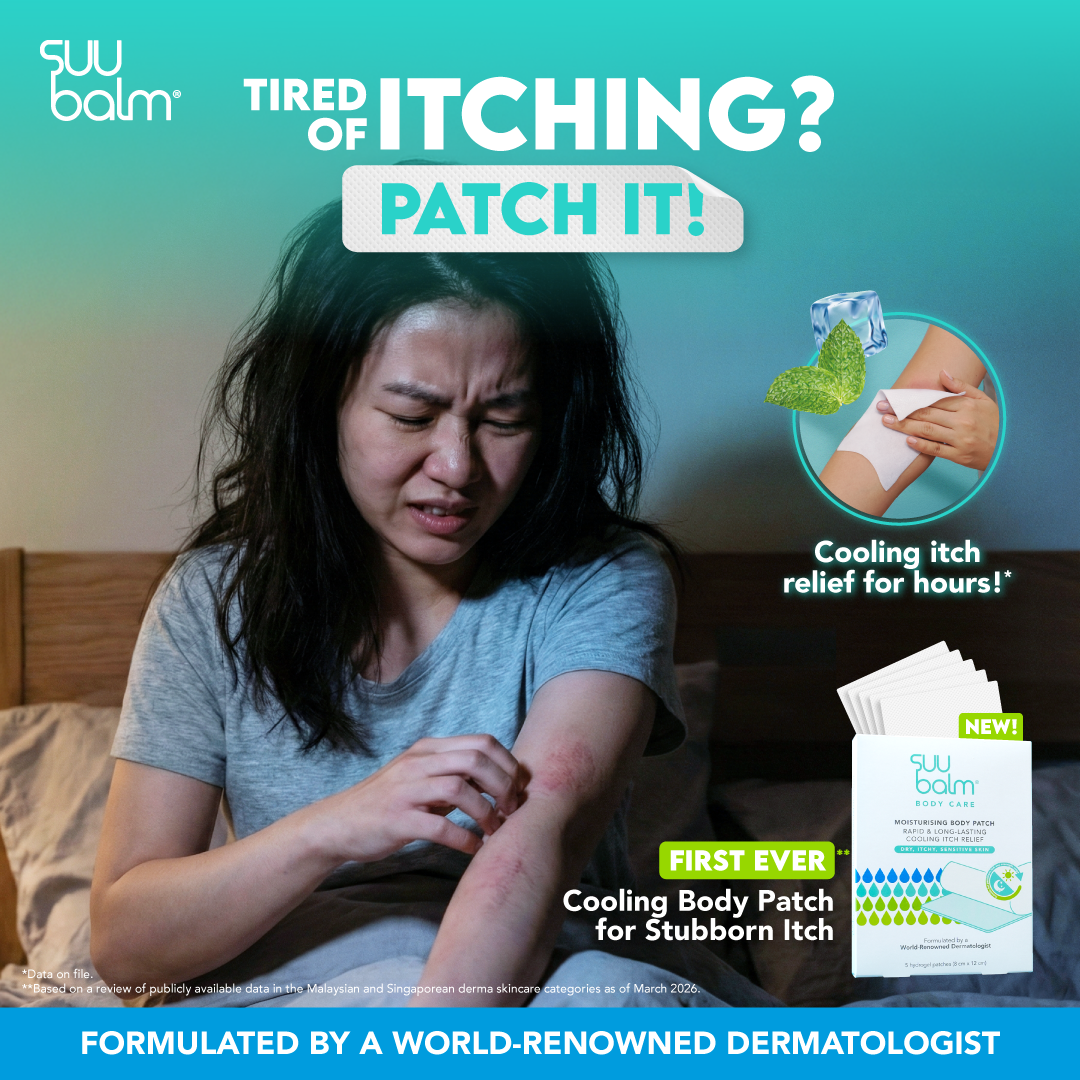 Suu Balm® Moisturising Cooling Body Patch