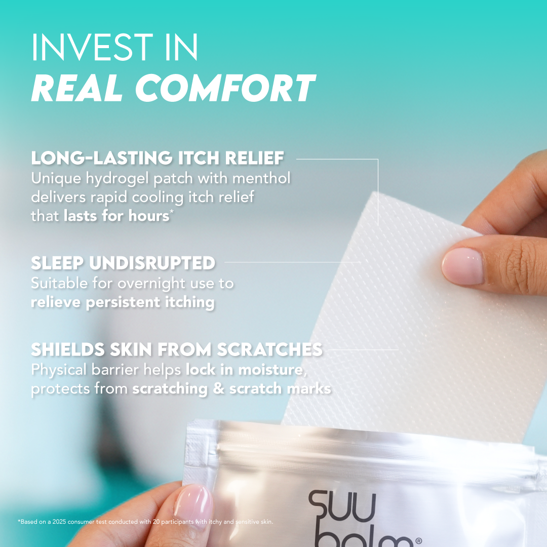 Suu Balm® Moisturising Cooling Body Patch