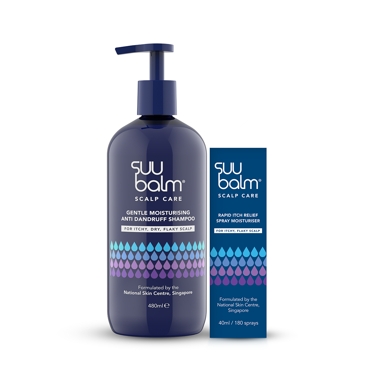 Suu Balm Scalp Care Bundle (480ml + 40ml)