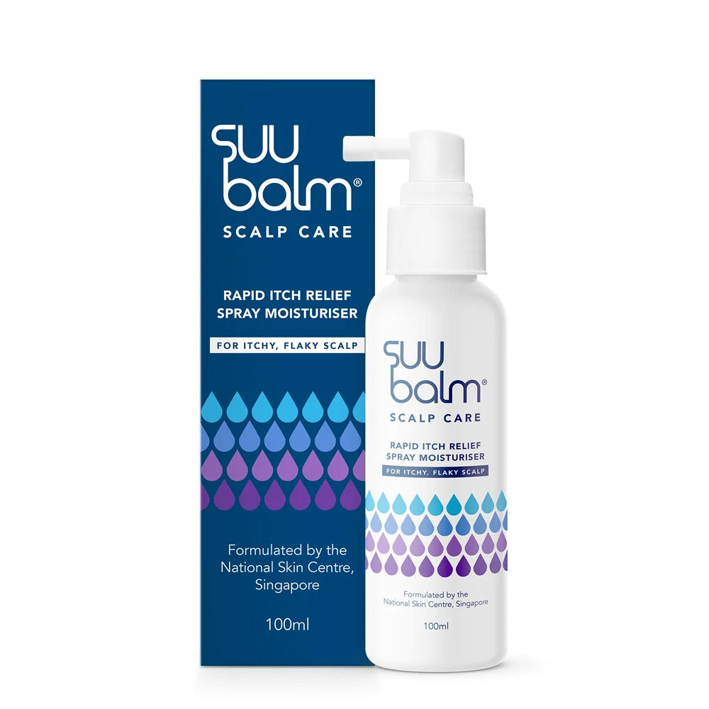 US Packaging | Suu Balm Rapid Itch Relief Spray Moisturiser 100ml