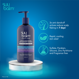 Suu Balm Gentle Moisturising Anti Dandruff Shampoo