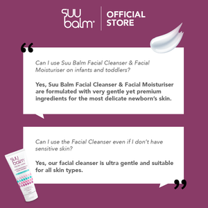Suu Balm Gentle Moisturising Facial Cleanser