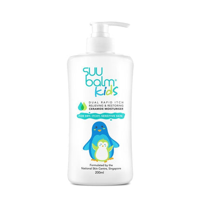 Product Image - Suu Balm™ Kids Dual Rapid Itch Relieving & Restoring Ceramide Moisturiser (200ml)